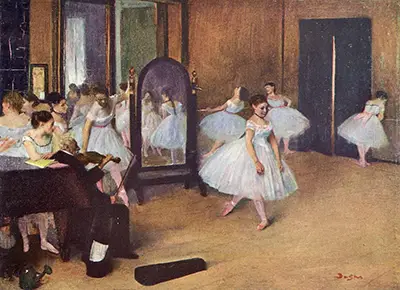 Dance Class (1871) Edgar Degas